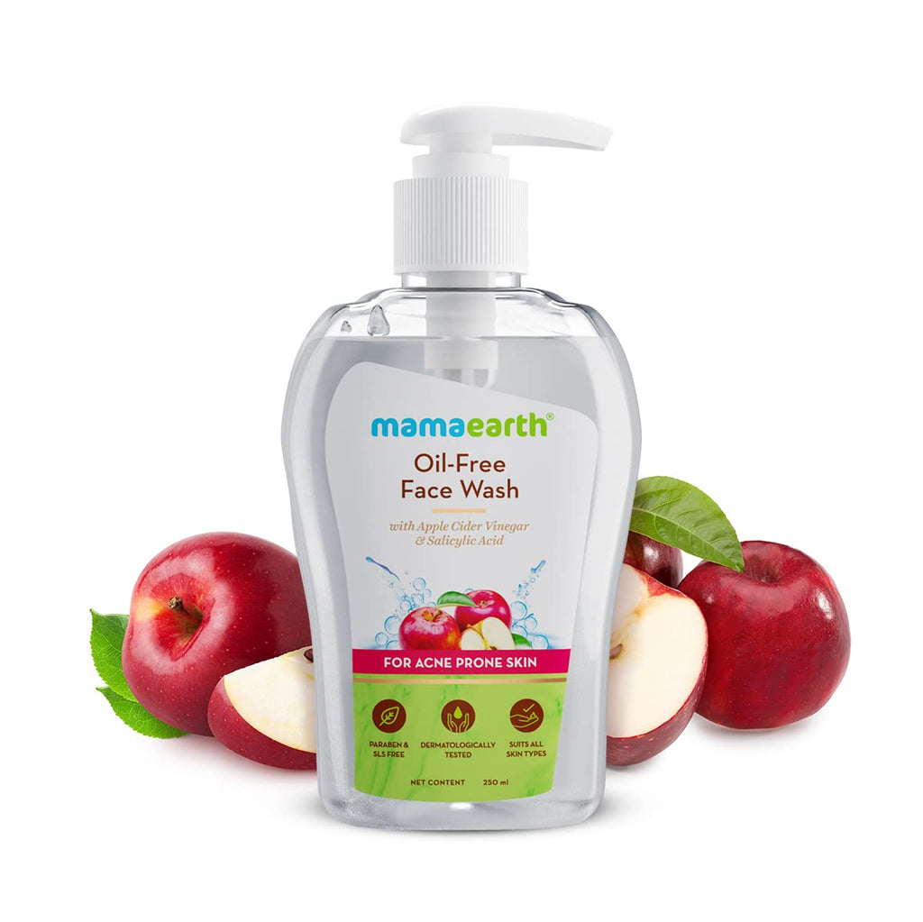 Mamaearth Oil-free Face Wash, With Apple Cider Vinegar & Salicylic Acid - 100 ml
