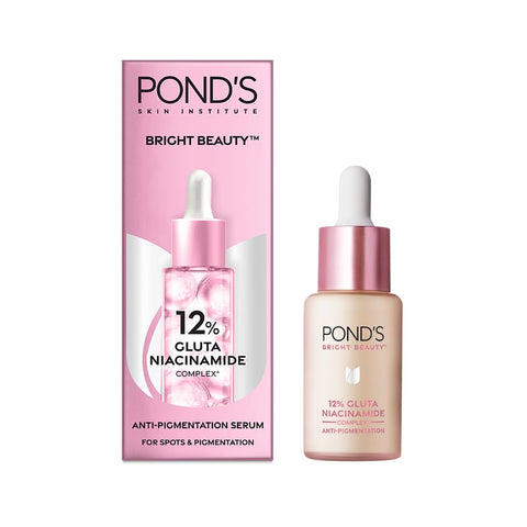 pond's bright beauty anti-pigmentation serum with 12% gluta- niacinamide complex (14 ml)