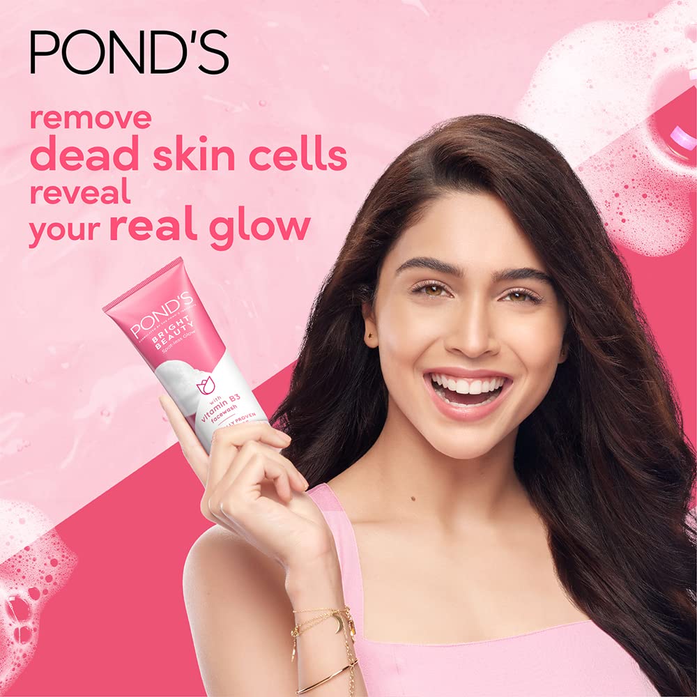 Ponds Bright Beauty Spotless Glow Facewash with Vitamin B3