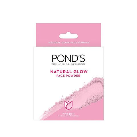ponds natural glow face powder, pink glow (30 gm)