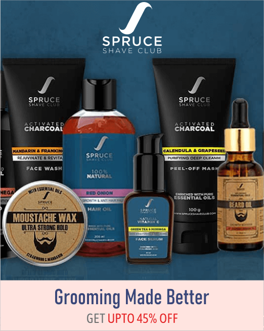 Upto 45% off on Spruce at Beuflix