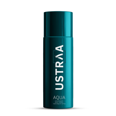 ustraa aqua deodorant body spray - 150 ml