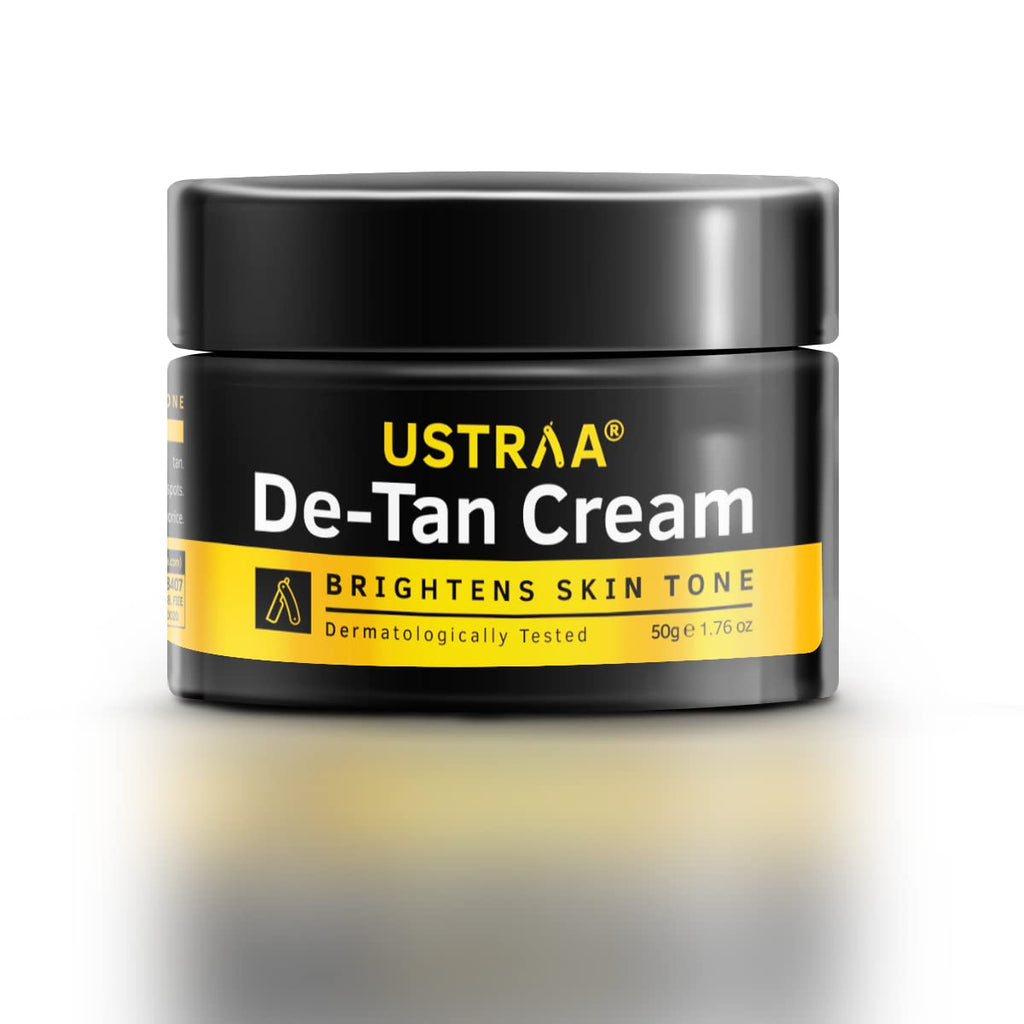 Ustraa De-Tan Cream for Men, For Tan removal & Even Skin tone