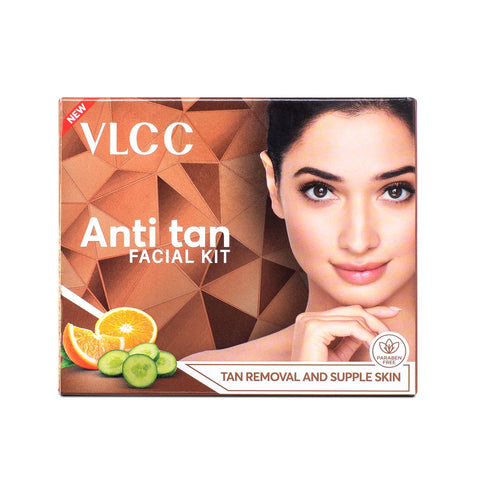 vlcc anti tan single facial kit (60 gm)