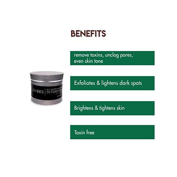 Jovees Activated Charcoal Detoxifying Peel Off Mask 