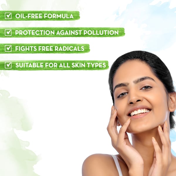 Mamaearth Anti-Pollution Daily Face Cream with Turmeric and Pollustop (80 ml)
