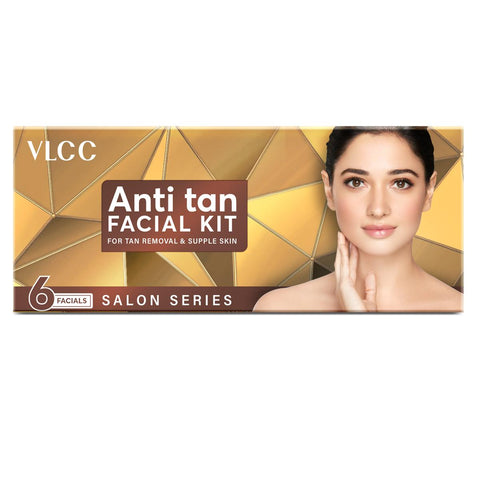 vlcc salon anti tan facial kit (6 facials) (300 gm)
