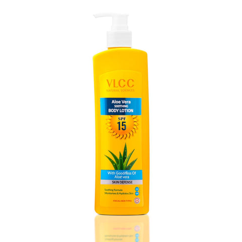vlcc aloe vera soothing body lotion (350 ml)