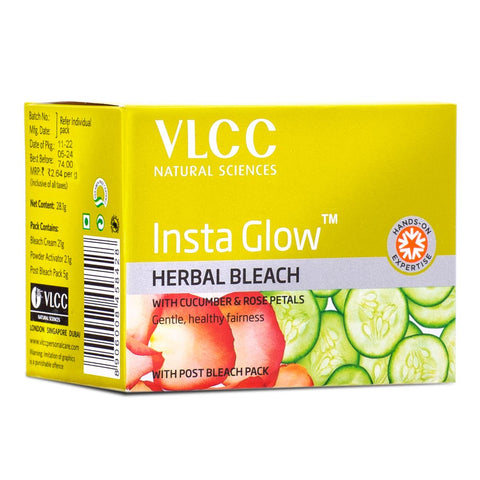 vlcc insta glow herbal bleach (27 gm)