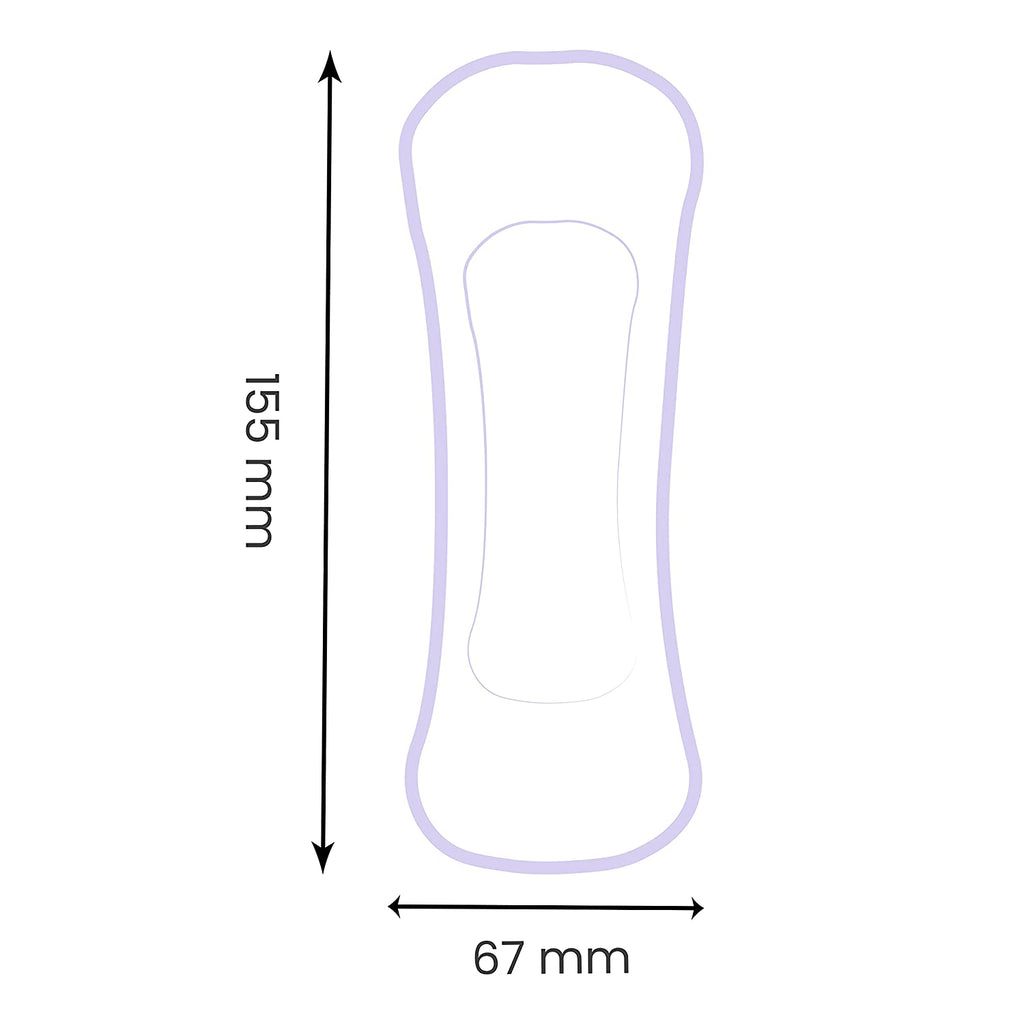 Sirona Ultra-Thin Dry Comfort Premium Panty Liners-Regular Flow-Small