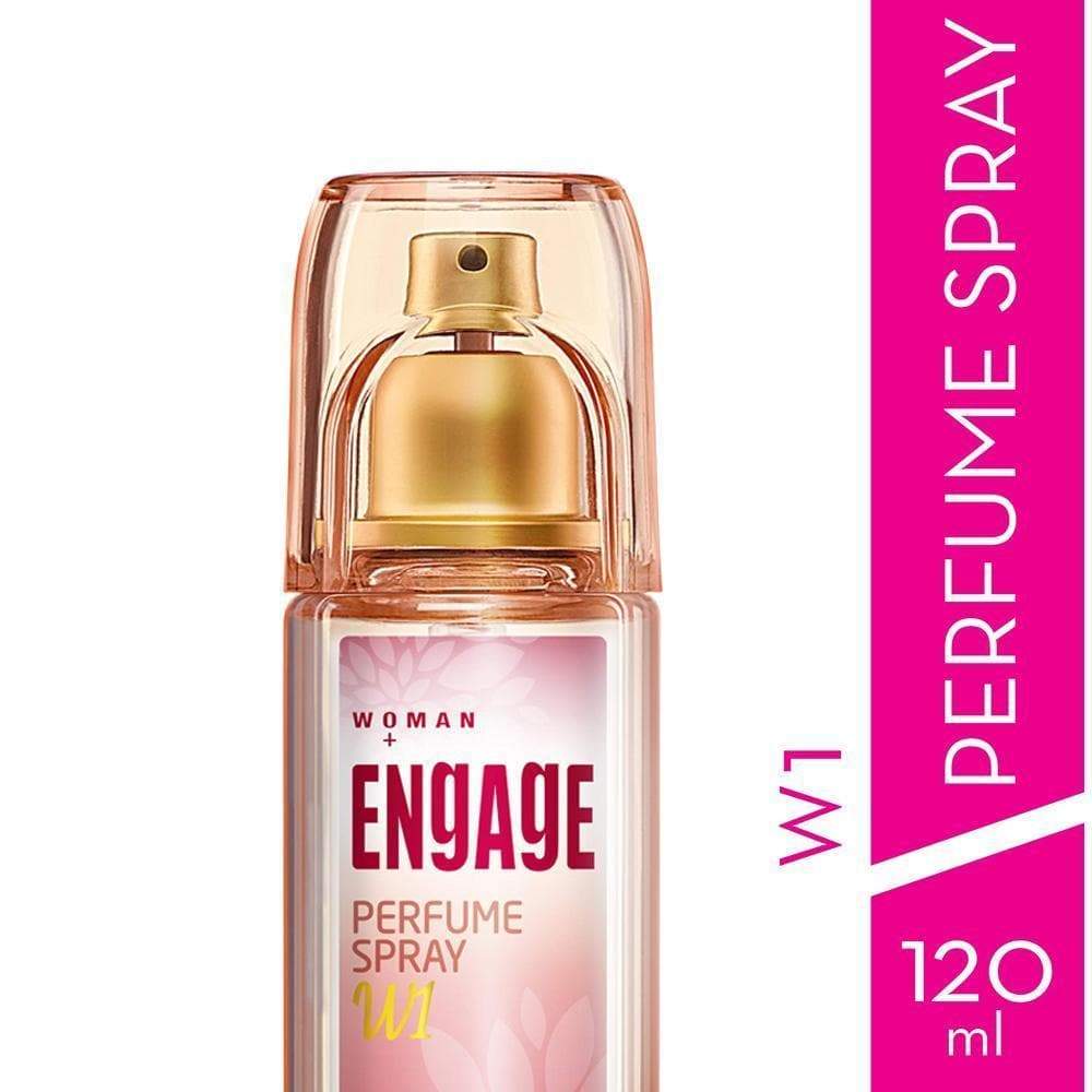 Engage W1 Perfume Spray For Women Fruity & Floral Skin Friendly 120ml