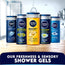 Nivea Men's Shower Gel - Cool Kick with Refreshing Icy Menthol - 250 ml 