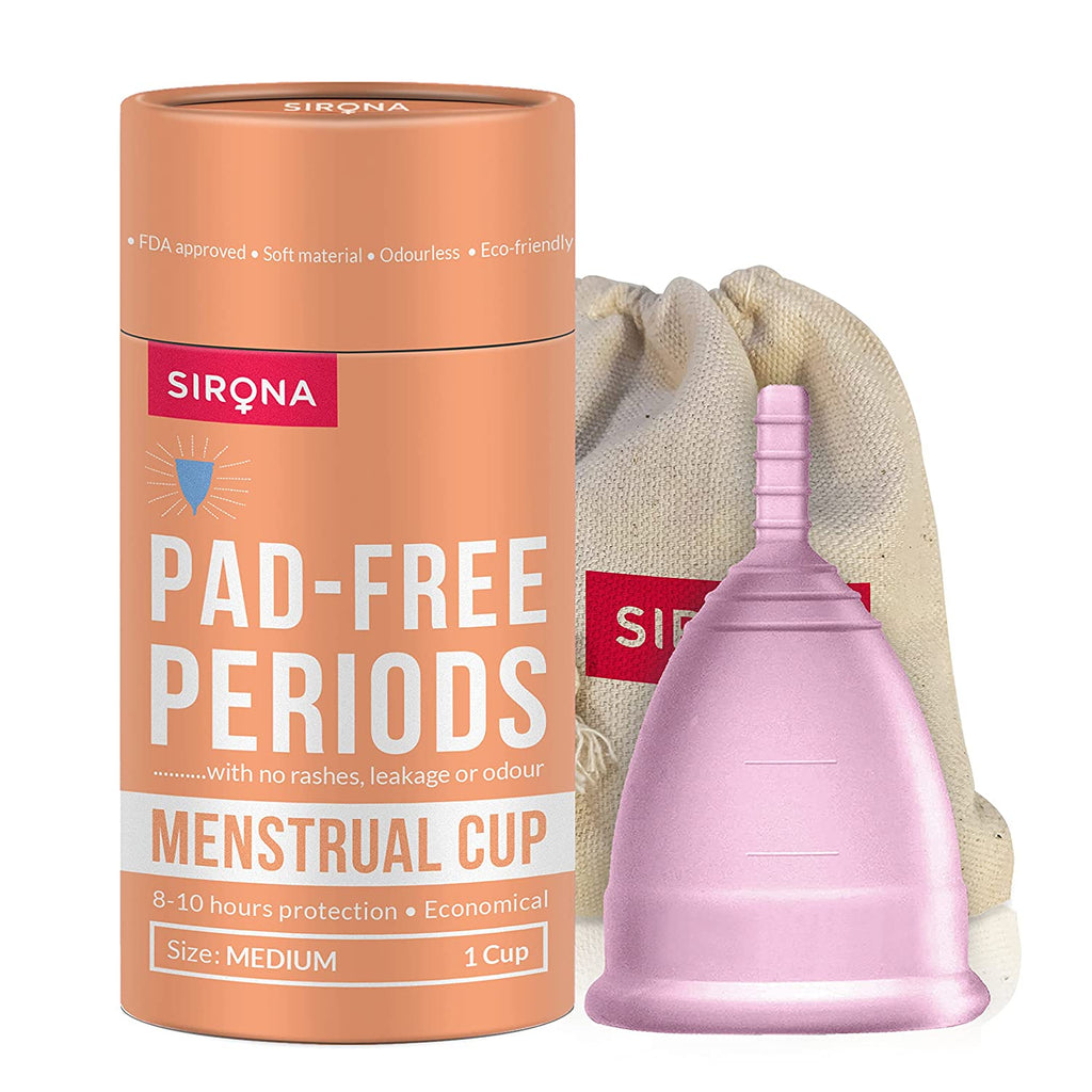 Sirona Reusable Menstrual Cup for Women