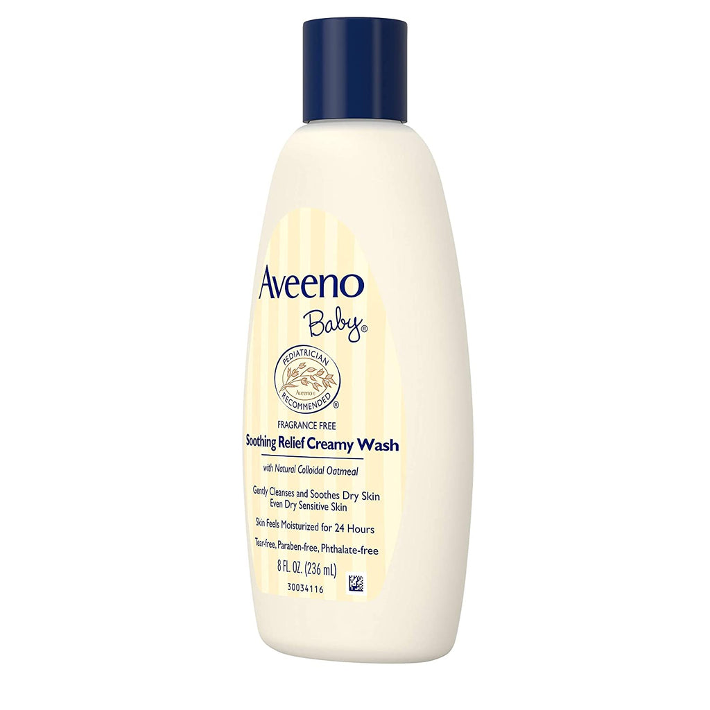 Aveeno Baby Soothing Relief Creamy Wash for Dry Skin 236ML