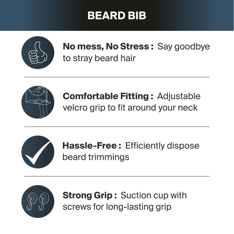 Bombay Shaving Company Beard Bib