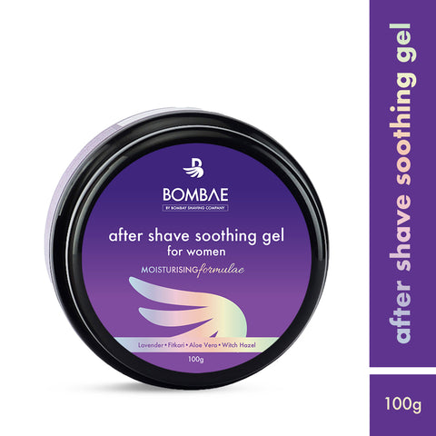 bombae after shave soothing gel for women - 100 gms