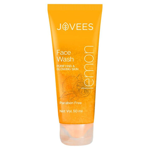 jovees lemon face wash for skin clarifying & brightening