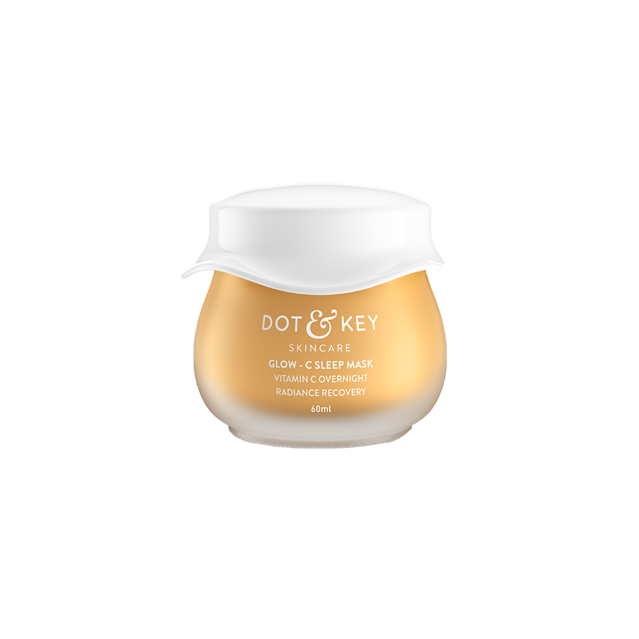 Dot & Key Vitamin C Gel Sleeping Mask For Glowing Skin, Reduces Dark Spots & Pigmentation - 60 ml
