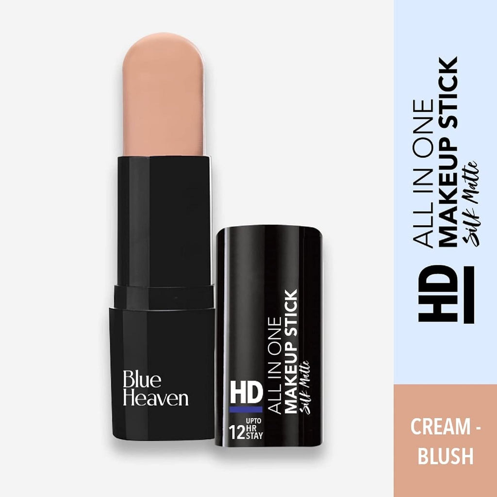 Blue Heaven HD All In One Make Up Stick - Cream Blush - 10 gms