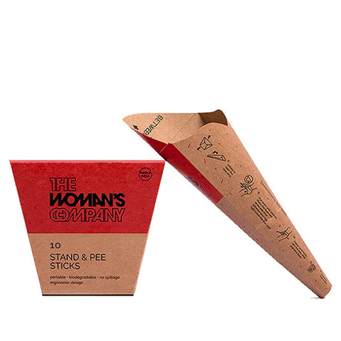 the woman's company stand and pee disposable urination device for women