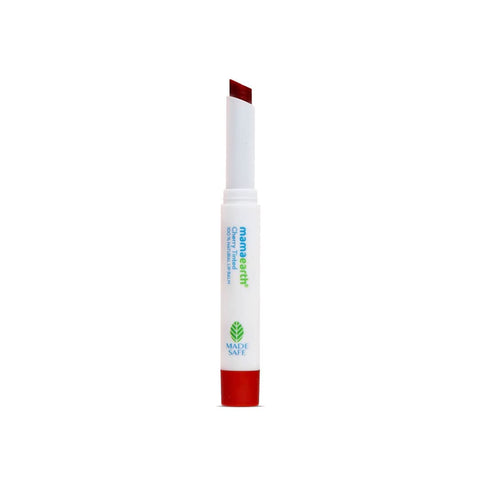 mamaearth cherry tinted 100% natural lip balm with cherry and coconut oil - 2 gms