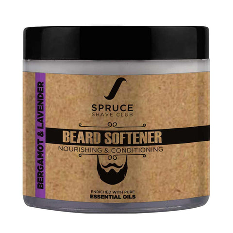 spruce shave club beard softener conditioning & nourishing with bergamot & lavender - 100 gms