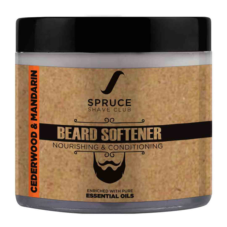 Spruce Shave Club Beard Softener Conditioning & Nourishing With Cedarwood & Mandarin - 100 gm