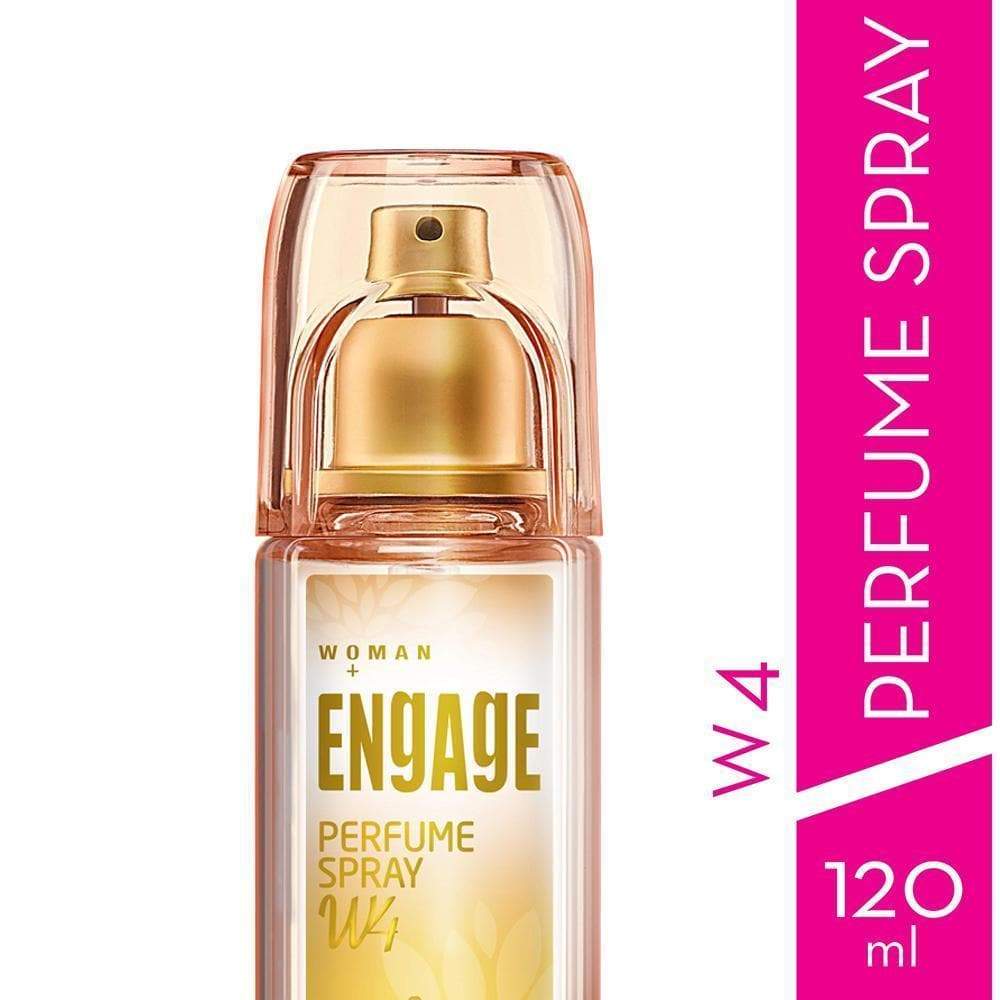 Engage W4 Perfume Spray For Women Fruity & Floral Skin Friendly 120ml