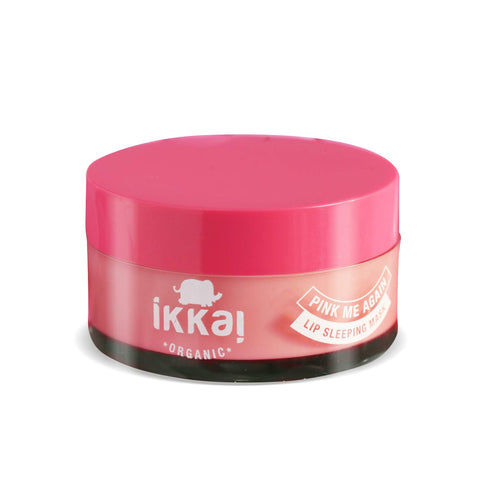 ikkai by lotus herbals organic pink me again hydrating lip sleeping mask - 20 gms
