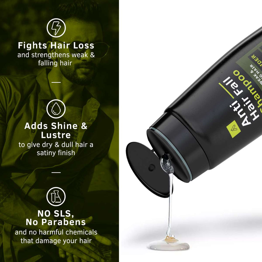 Ustraa Anti Hair Fall Shampoo with Apple Cider Vinegar