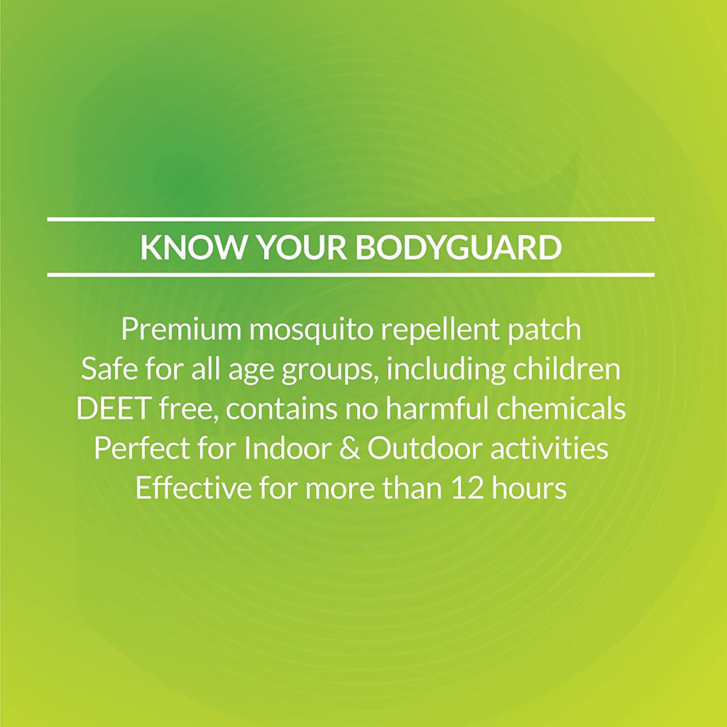 Bodyguard Natural Anti Mosquito Repellent Patches