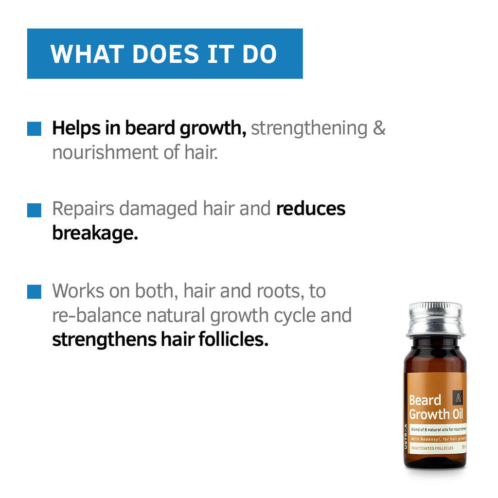 Ustraa Beard Growth Oil (35 ml)
