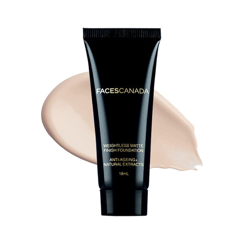 faces canada weightless matte finish foundation  18 ml