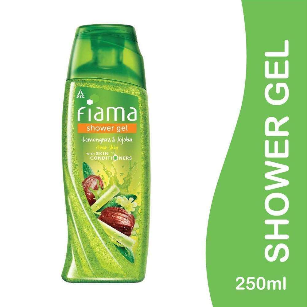 Fiama Lemon Grass and Jojoba for Clear Skin with Skin Conditioners Shower Gel