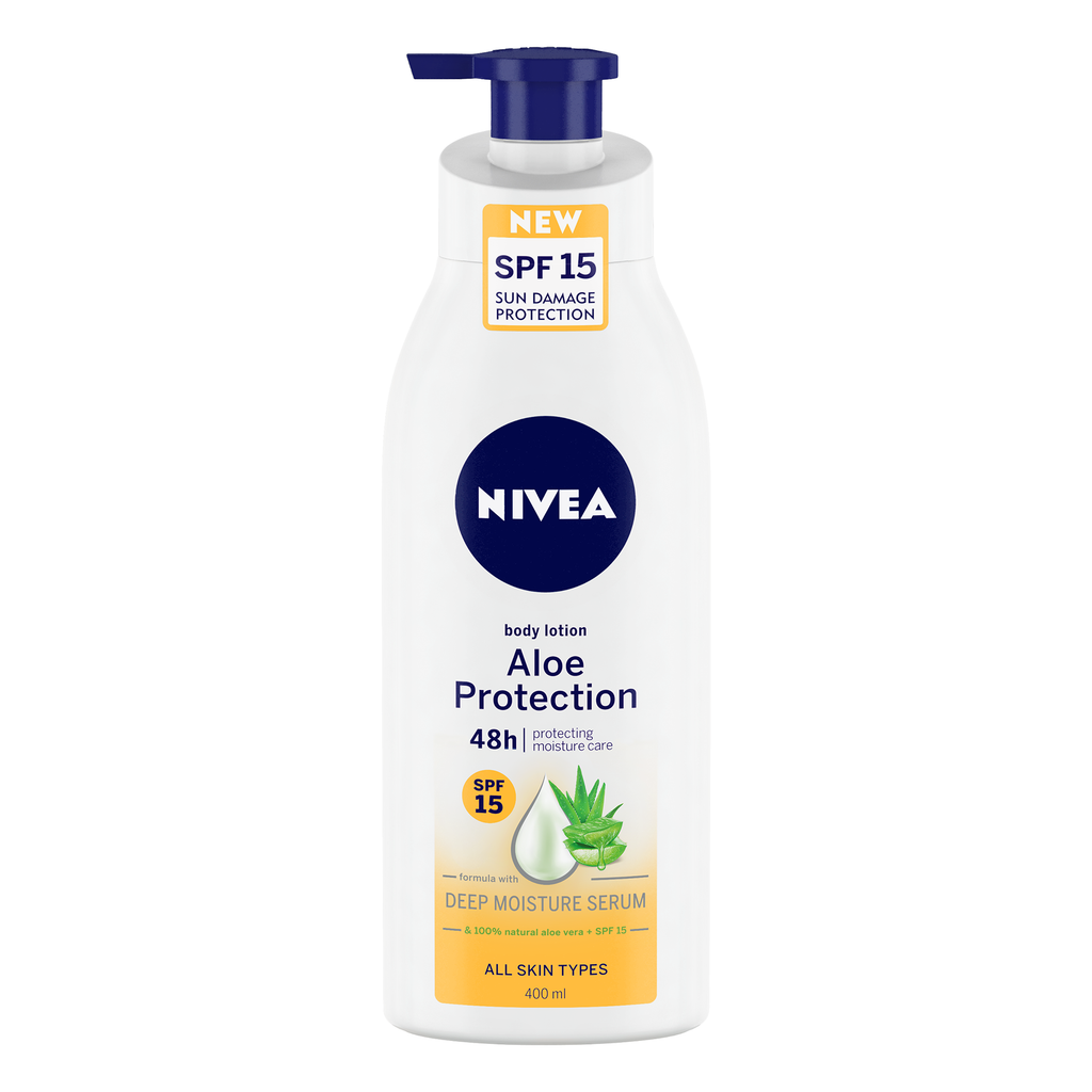 Nivea Body Lotion - Aloe Protection with SPF 15