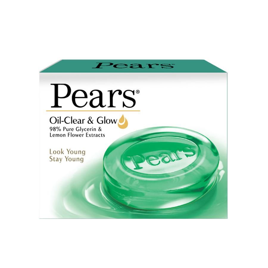 Pears Bathing Soap Oil clear & Glow -75 gms