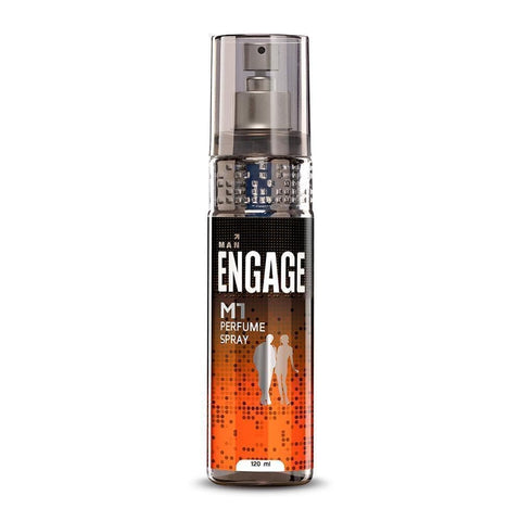 engage m1 perfume spray for men citrus & woody skin friendly - 120 ml