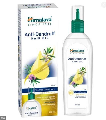 Himalaya Anti-Dandruff Hair Oil With Tea Tree Oil, Neem & Rosemary