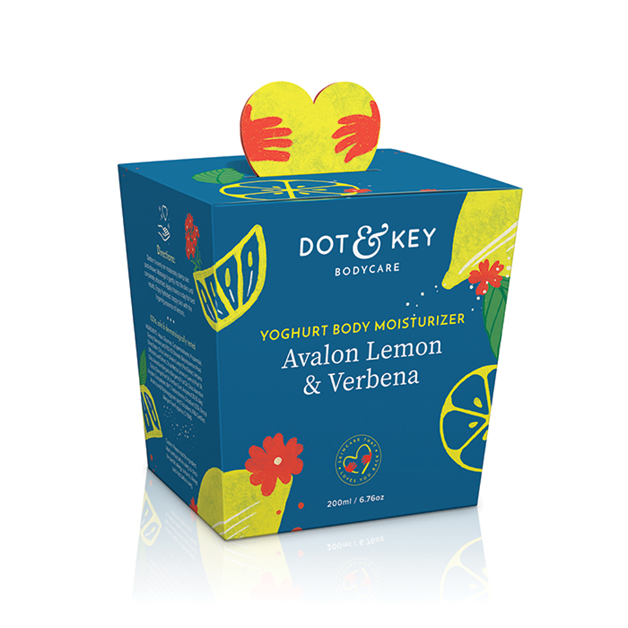 Dot & Key Yoghurt Body Moisturizer Avalon Lemon & Verbena - 200 ml