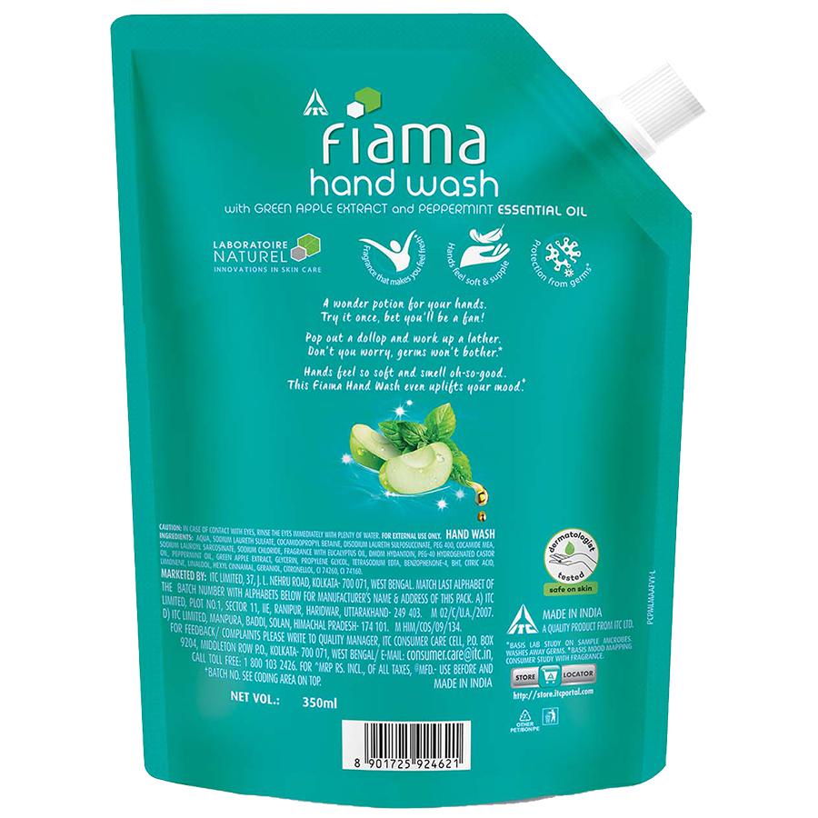 Fiama Fresh Moisturising Hand Wash, Peppermint and Green Apple