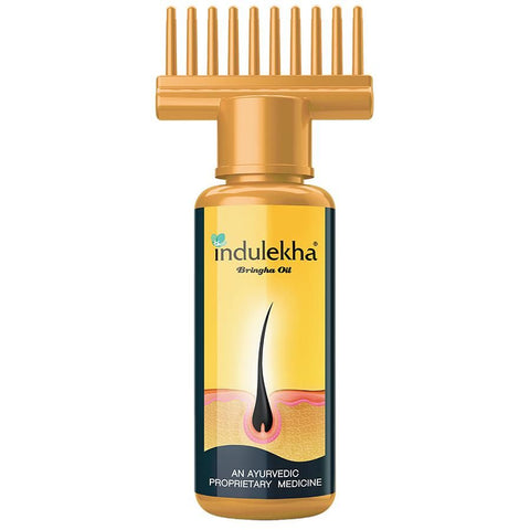 indulekha bhringraj hair oil, reduces hair fall 100% ayurvedic oil