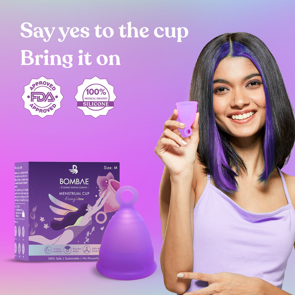 MeLuna Classic Menstrual Cup Ring - Menstrual Cup with Wing, S-size,  transparent | MAKEUP
