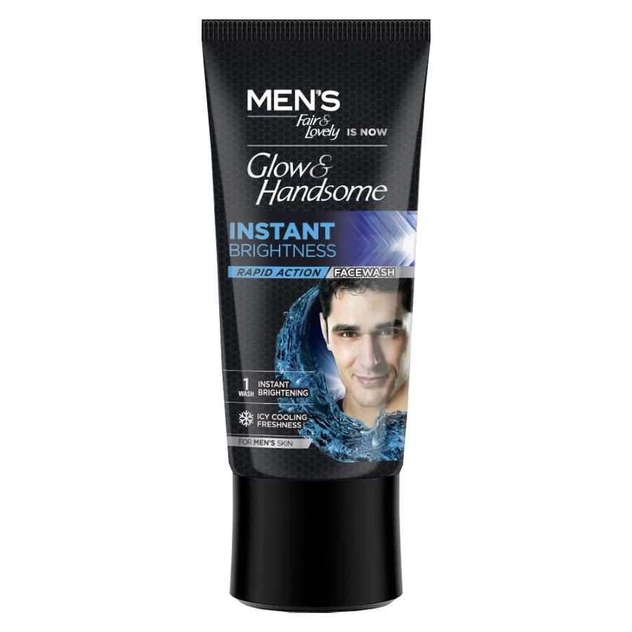Glow & Handsome Instant Brightness Rapid Action Face Wash for Men
