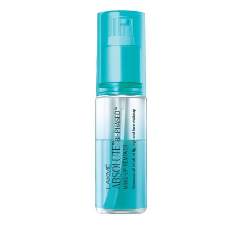 lakme absolute bi-phased make-up remover - 60 ml