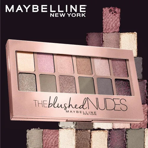 Maybelline New York The Blushed Nudes Eye Shadow Palette 9 gm