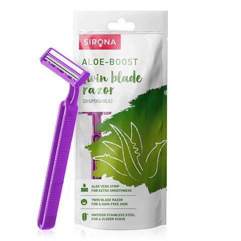sirona disposable hair removal razor for women