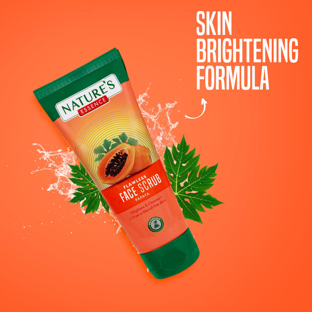 Nature's Essence Flawless Papaya Face Scrub