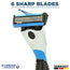 Spruce Shave Club Streak 6 Pivot 6 Blade Shaving Razor 