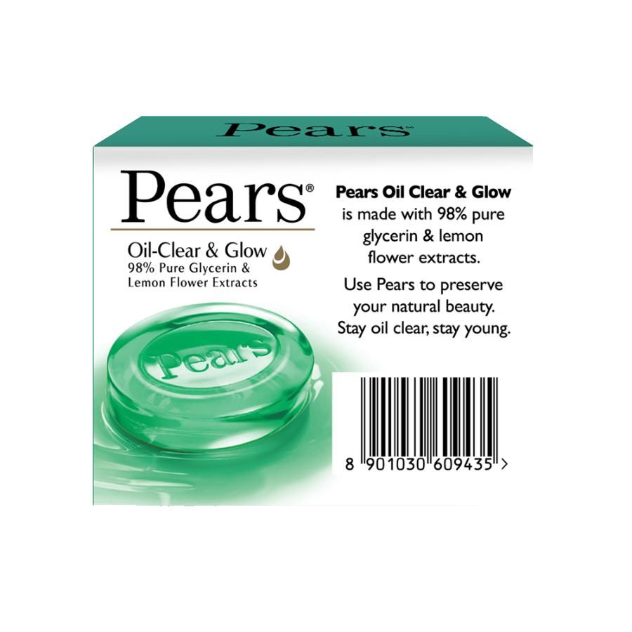 Pears Bathing Soap Oil clear & Glow -75 gms