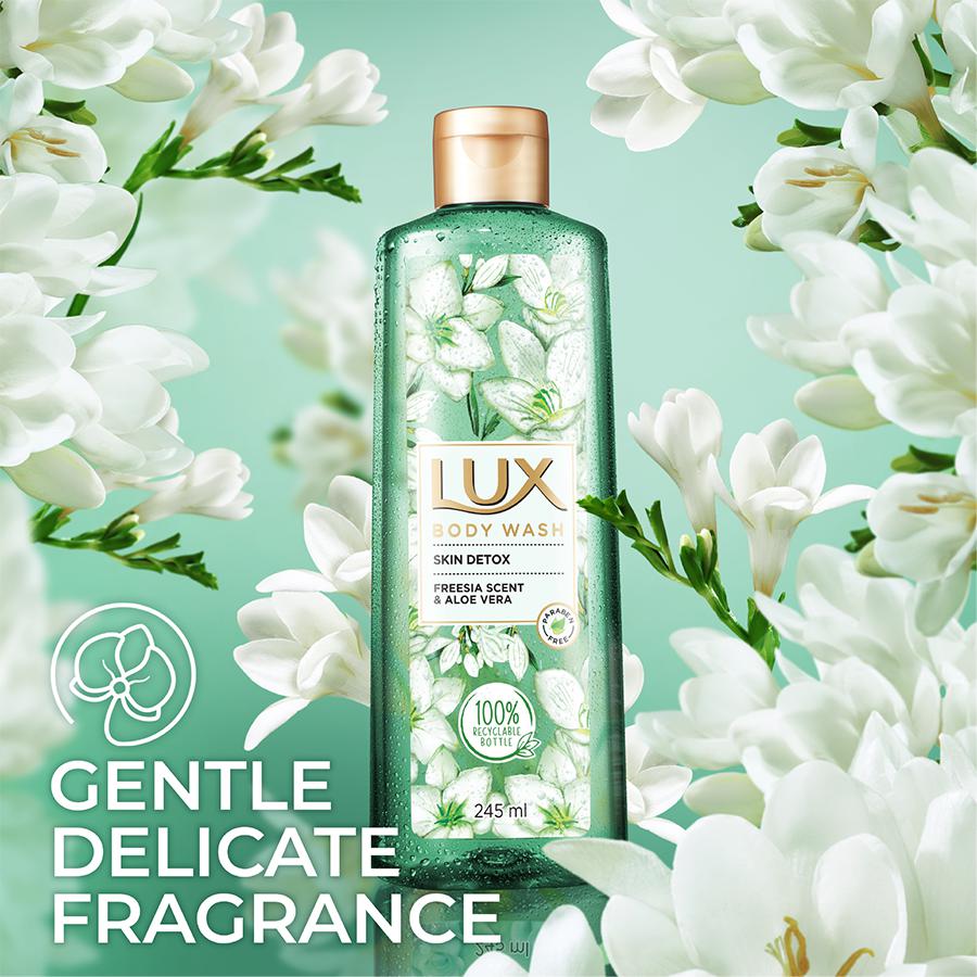 Lux Body Wash Freesia Scent & Aloevera -245 ml